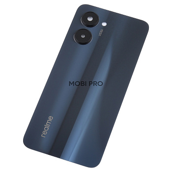 Задняя крышка для Realme C33 (RMX3624) Черный - Премиум