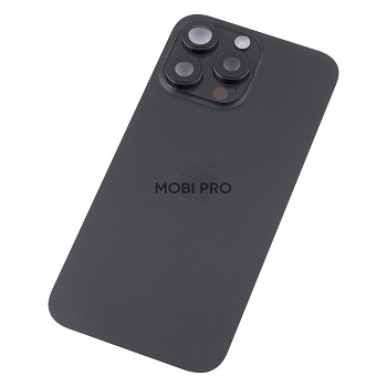 Задняя крышка для iPhone 16 Pro Max в сборе с разбора Черный - OR