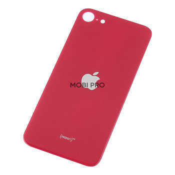 Задняя крышка для iPhone SE 2022 с увелич.вырезом под камеру Красный - OR