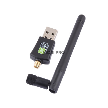 USB - Wi-Fi адаптер (2,4 - 5 GHz) Черный