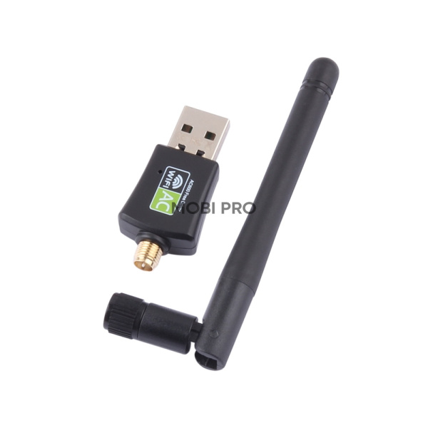 USB - Wi-Fi адаптер (2,4 - 5 GHz) Черный