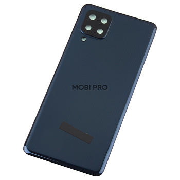 Задняя крышка для Samsung Galaxy M32 (M325F) Черный - Премиум