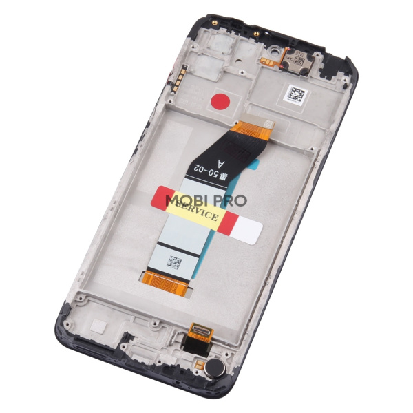 Дисплей для Xiaomi Redmi 10 (21061119DG/21061119AG) модуль с рамкой Черный - OR