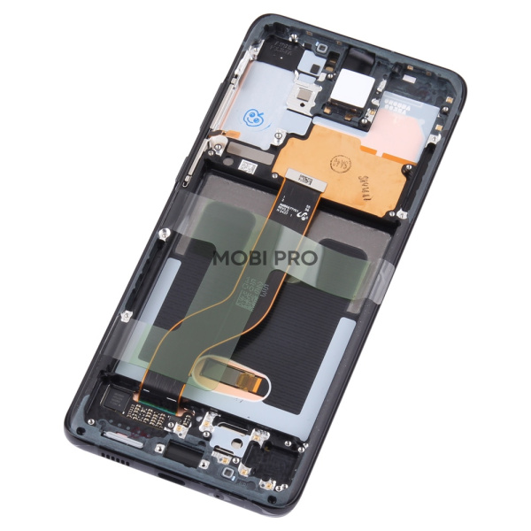 Дисплей для Samsung Galaxy S20+ (G985F) модуль с рамкой Черный - OR (SP)