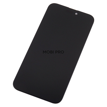 Дисплей для iPhone 15 Pro Max (A3106) в сборе с тачскрином Черный - DD (Soft OLED, Full HD, 120 Гц) (площадка под IC)