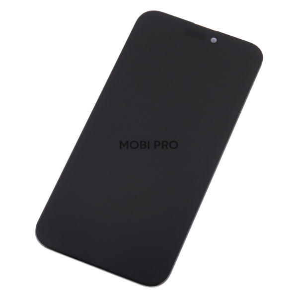 Дисплей для iPhone 15 Pro Max в сборе с тачскрином Черный - JCID (Soft OLED, Full HD, 120 Гц) (с верификацией = с привязкой без ошибки)