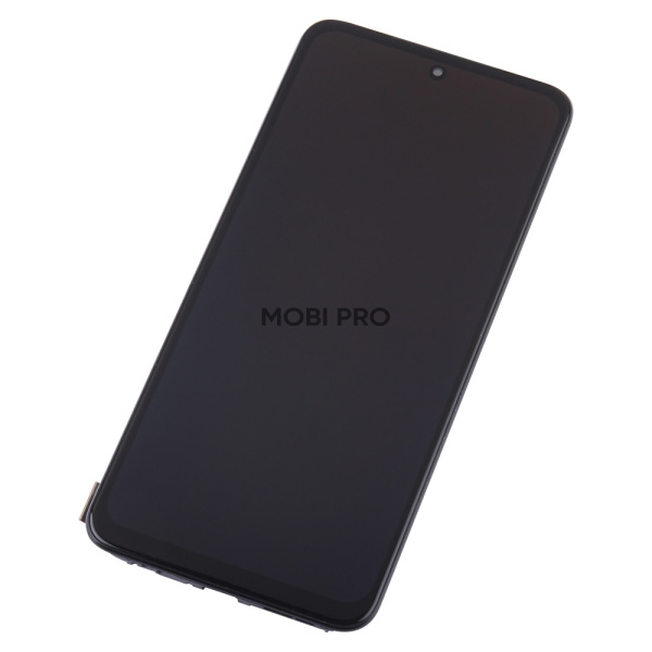 Дисплей для Xiaomi Redmi Note 11S 4G/Poco M4 Pro 4G (2201117SY/2201117PG) модуль с рамкой Черный - (OLED)