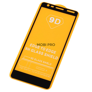 Защитное стекло "Полное покрытие" для Nokia 3.1 (2018) Черное