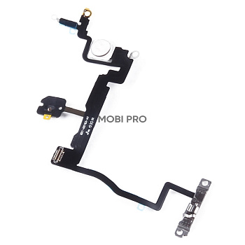 Шлейф для iPhone 11 Pro (A2215) на кнопку включения/микрофон/вспышку