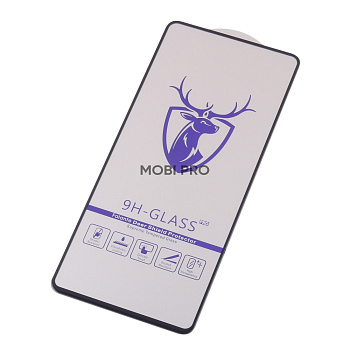 Защитное стекло "Премиум" для Samsung Galaxy A71/M51/M55 5G/S10 Lite/Note 10 Lite (A715F/M515/M556B/G770F/N770F) Черный