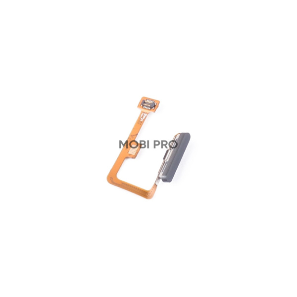 Шлейф для Xiaomi Mi 11 Lite 4G/5G (M2101K9AG/M2101K9G) сканер отпечатка пальцев Черный