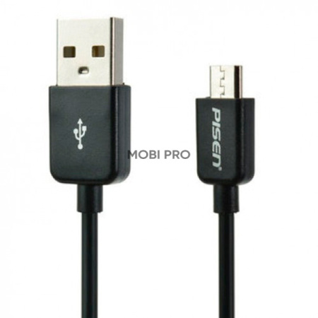 Кабель USB - MicroUSB Pisen MU03 (2A) Черный