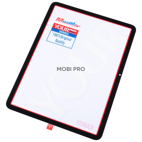 Стекло для переклейки MUSTTBY iPad Air 11  2025 (7 Gen) в сборе с OCA 100% Черный
