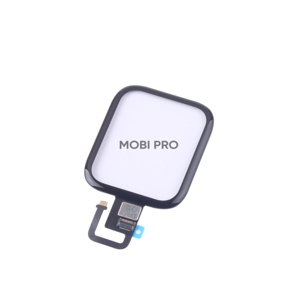 Стекло для переклейки Apple Watch 6 (44 мм) в сборе с тачскрином и OCA пленкой Черный - OR (Mitsubishi)