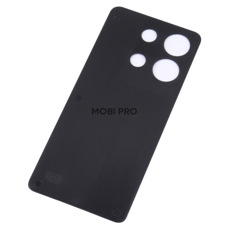 Задняя крышка для Infinix Note 30 4G (X6833B/X6716B) Черный (имитация кожи)