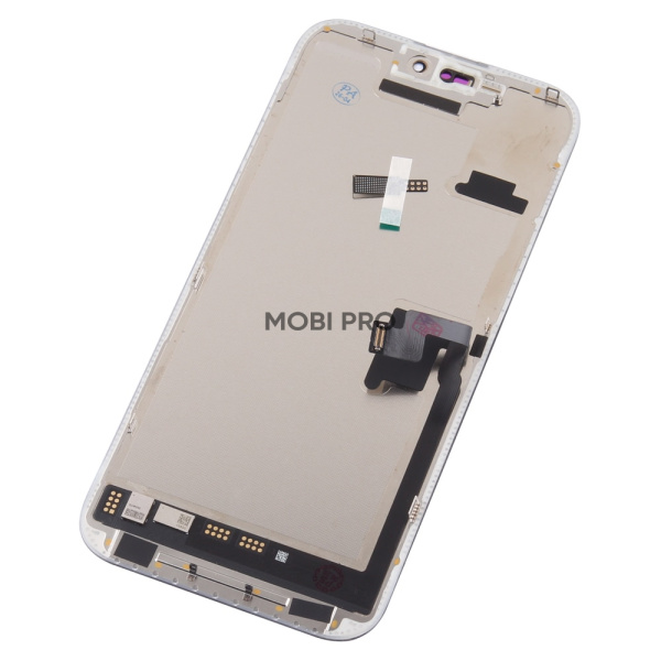 Дисплей для iPhone 16 Pro Max в сборе с тачскрином Черный RJ (Soft OLED, Full HD, 120 Гц) (площадка под IC)