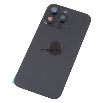 Задняя крышка для iPhone 16 Pro Max в сборе Черный - OR