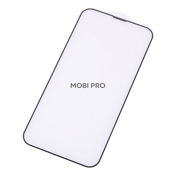 Защитное стекло с сеткой динамика для iPhone 13/13 Pro/14 Черный