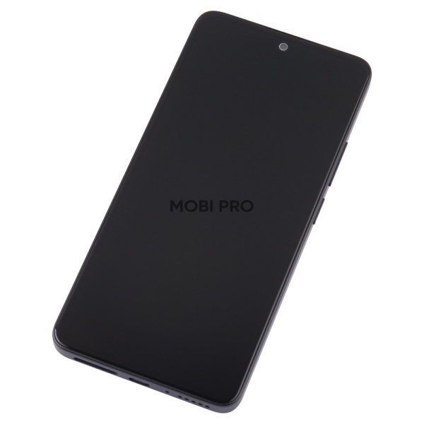 Дисплей для Xiaomi Redmi Note 13 4G (23129RAA4G/23124RA7EO/23129RA5FL) модуль с рамкой Черный - (OLED)