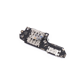 Шлейф для Huawei Nova Y72/Y72S/Y63 (MGA-LX3/GFY-LX1) плата системный разъем/разъем SIM/микрофон