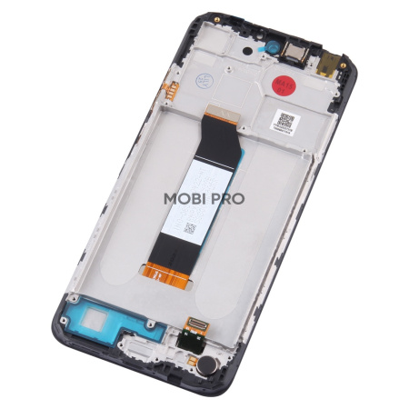 Дисплей для Xiaomi Poco M3 Pro 5G/Redmi Note 10T/10 5G (M2103K19PG/M2103K19Y) модуль с рамкой Черный - OR