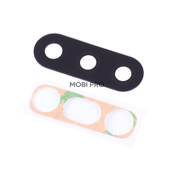 Стекло камеры для Samsung Galaxy M01 (M015F) Черный