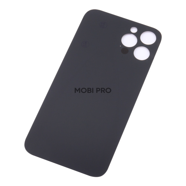 Задняя крышка для iPhone 12 Pro Max (A2411) Золото (стекло, монолит, широкий вырез под камеру, логотип) - Премиум