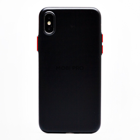 Чехол-накладка - PC052 для "Apple iPhone X/iPhone XS" (black)