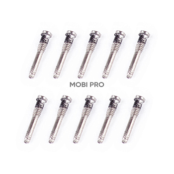 Винты для iPhone Xr внешний (10 шт.) Серебро