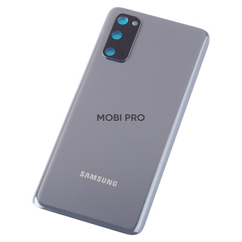 Задняя крышка для Samsung Galaxy S20 (G980F) Серый - Премиум