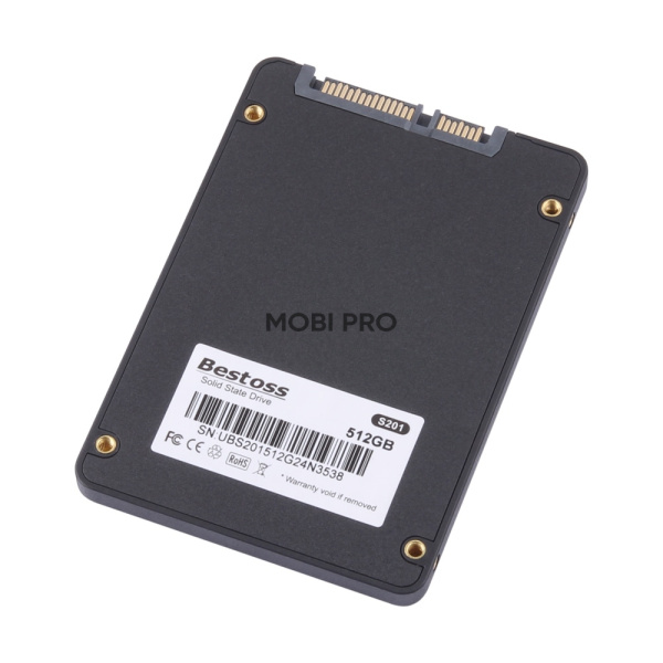 Внутренний SSD накопитель Bestoss S201 512GB (SATA III, 2.5", NAND 3D QLC)