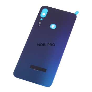 Задняя крышка для Xiaomi Redmi Note 7/7 Pro (M1901F7H) Синий - Премиум