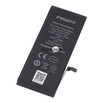 АКБ для Apple iPhone 6 Plus (Pisen) усиленная 3380 mAh