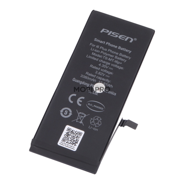 АКБ для Apple iPhone 6 Plus (Pisen) усиленная 3380 mAh