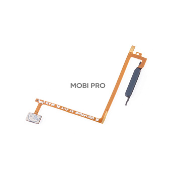 Шлейф для Vivo Y31 2021 (V2036) сканер отпечатка пальцев Черный