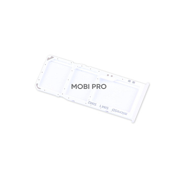 Контейнер SIM для Samsung A307F (A30s) Белый