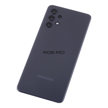Задняя крышка для Samsung Galaxy A32 (A325F) Черный - Премиум