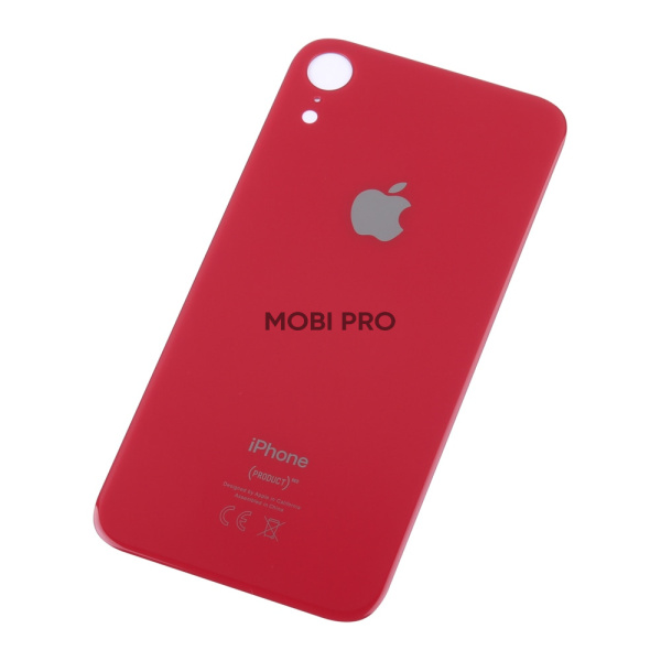 Задняя крышка для iPhone Xr с увелич.вырезом под камеру Красный - OR