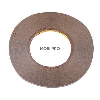 Скотч двусторонний акриловый (0.2 мм*5 мм*50 м, прозрачный)