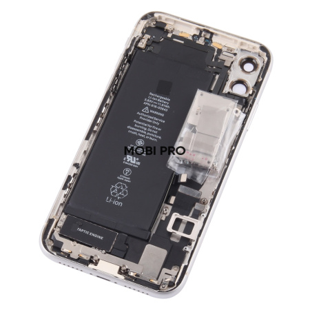 Корпус для iPhone 11 в сборе со шлейфами с разбора Белый (возможен дефект ЛКП) - OR