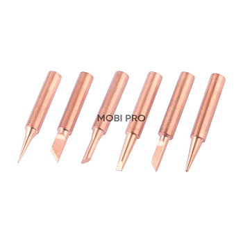 Жало паяльника 900M (набор 6 шт., медные)