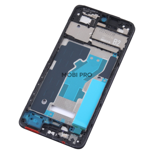 Рамка дисплея для Tecno Spark Go 2024 (BG6) Черный (возможен дефект ЛКП)