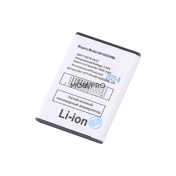 АКБ для Philips S309 (AB1600DWML)