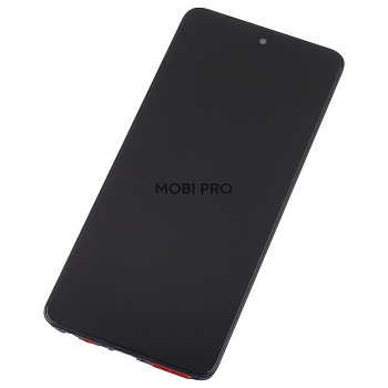 Дисплей для Tecno Spark 30 4G (KL6) модуль с рамкой Черный - OR