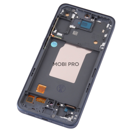 Дисплей для Samsung Galaxy A55 5G (A556E) модуль с рамкой Черный - (OLED) (Full Size)