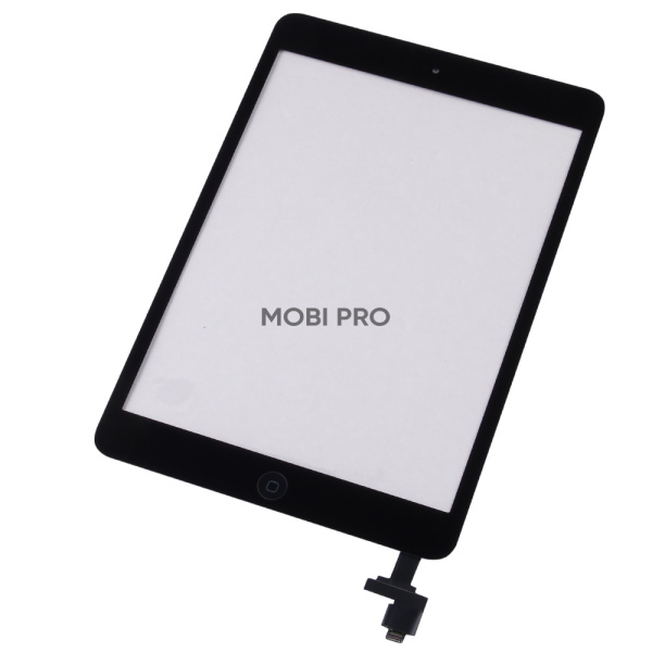 Тачскрин для iPad mini 1/2 2012/2013 (A1432/A1454/A1455/A1489/A1490/A1491) в сборе с микросхемой Черный