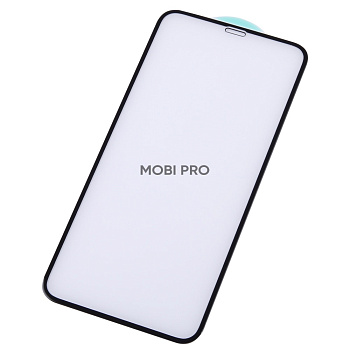 Защитное стекло "Стандарт" для iPhone Xs Max/11 Pro Max Черный (Полное покрытие)