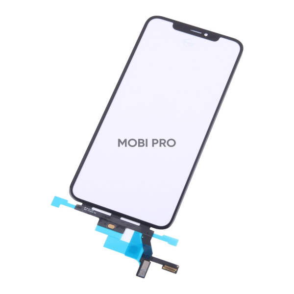 Стекло для переклейки iPhone Xs Max в сборе с тачскрином и OCA пленкой Черное OR