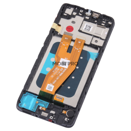 Дисплей для Samsung Galaxy A05 (A055F) модуль c рамкой Черный - OR Ref. (SP)