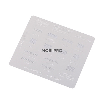 BGA трафарет Amaoe (IPDY1, V6.0) для дисплеев iPhone 11/11 Pro/11 Pro Max/12/12 mini/12 Pro/12 Pro Max/12/12 mini/13 Pro/13 Pro Max/14/14 Plus/14 Pro/14 Pro Max/15/15 Plus/15 Pro/15 Pro Max/16/16 Plus/16 Pro/16 Pro Max